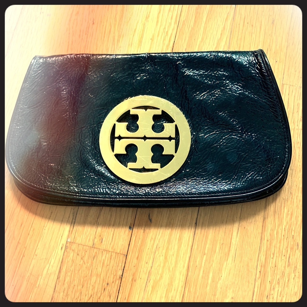 Tory Burch Patent Leather Clutch